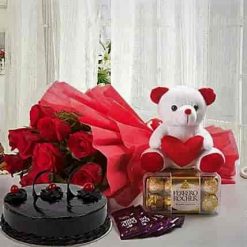 Valentine Combo" - A curated selection of romantic gifts and treats, perfect for celebrating love and affection on Valentine's Day.