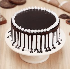 Choco Vanilla Shower cake, a divine cascade of rich chocolate and creamy vanilla flavors, perfect for indulgent celebrations.