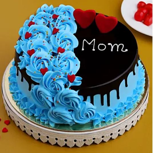 Send Vanilla Designer Cake for Mom Online - GAL22-109041 | Giftalove