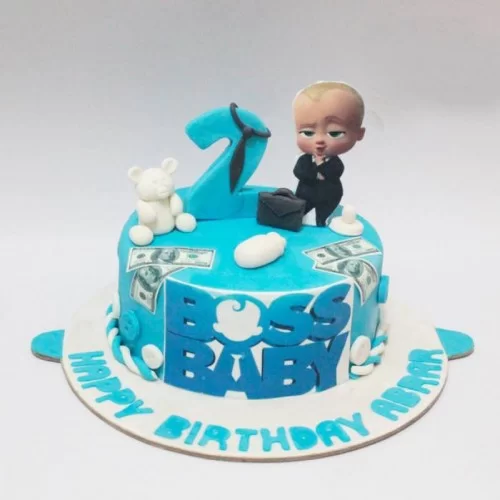 2-tier Baby Boss Cake | Cake Lounge