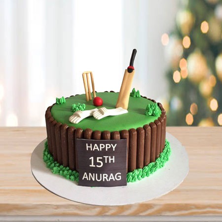 🏏👦💚 Cake fo a Cricket player 💚👦🏏... - Cake Lovers Kurunegala |  Facebook