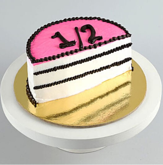 Surprise Ideas - Horizontal & Vertical Half Cake Designs💙💛❤️ | Facebook