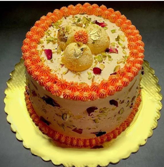 Heart Shape Rasmalai Cake in Pune | Just Cakes
