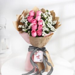 Vibrant bouquet of assorted flowers, perfect for gifting to mom on Mother's Day.