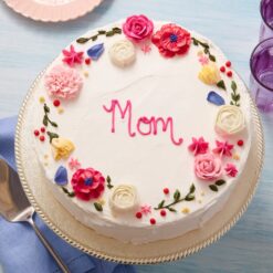 Eternal Love Mother’s Day Cake - A beautifully decorated cake with intricate designs and heartfelt messages for Mom's special day.