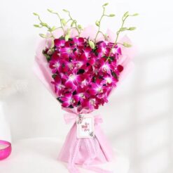 Mother's Day Orchids Bouquet - Express your love with stunning orchids for Mom's special day.