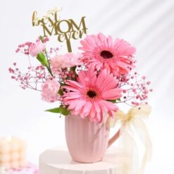Pink Petal Tribute for Mom - A beautiful bloom arrangement to show love and appreciation. Order now for Mother's Day!