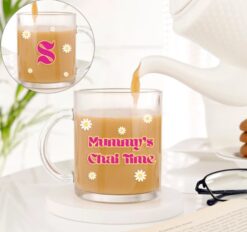 Customized mug for Mom's chai time, featuring a personal touch and love-filled design.
