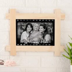 Personalized landscape frame showcasing eternal love, ideal gift for Mom, customizable design, meaningful keepsake, high-quality craftsmanship.
