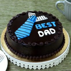 Ultimate Dad Truffle Cake: A rich and decadent delight perfect for showing appreciation to Dad on any occasion.